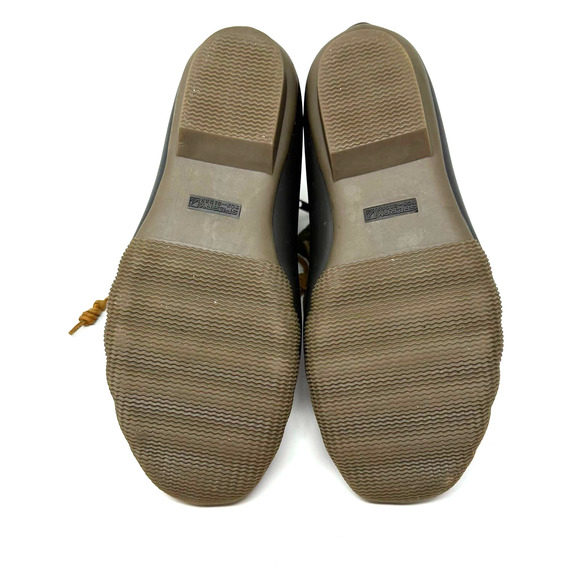 Sperry size 10 women's quilted duck boots waterproof rubber boot green black - Picture 7 of 7